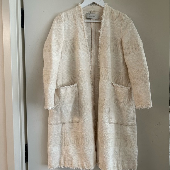 Zara Basic Open Front Jacket - Picture 2 of 4